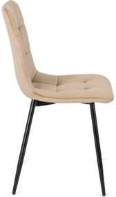 Bézs Bársony Étkezőszék. PERU