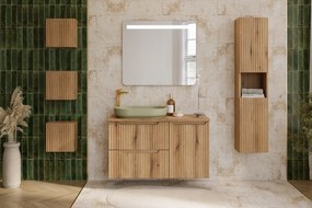 50cm-es bútorszett Gaia pulttal és pultra szerelhető mosdóval