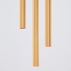 Sollux SL.1342 - Csillár zsinóron ARCHE 3xG9/8W/230V arany