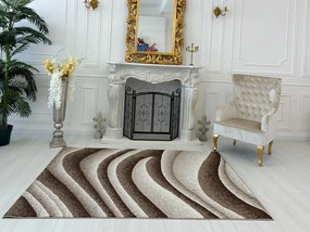 Nora 6029 bézs modern szőnyeg 160x230 cm