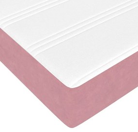 Ágykeret Rózsaszín 200 x 200 cm Bársony