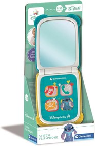 Disney Lilo és Stitch, A csillagkutya Smile interaktív összecsukható okostelefon Clementoni