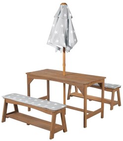 Gyerek kerti bútorszett 4 db-os Outdoor + – Roba