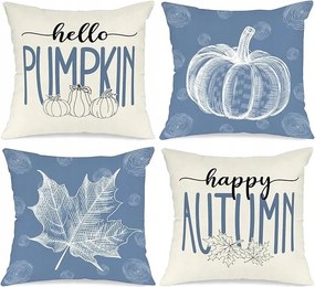 Ágyneműhuzat 40x40cm Őszi Tök Halloween Elegáns Dekorációs Jázmin