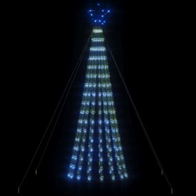 kék LED karácsonyfa 275 LED 180 cm
