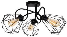 Felületre szerelhető csillár DIAMENT 3xE27/60W/230V