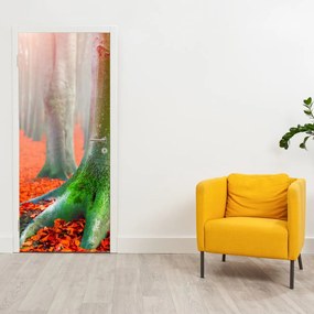 Fotótapéta ajtóra - Fák (95x205cm)