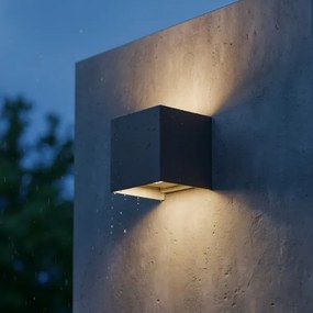 Ideal Lux - LED Kültéri fali lámpa ATOM LED/12W/230V IP54 antracit