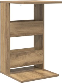 vidaXL Oldal asztal Artisan tölgy 40 x 35 x 60,5 cm Faanyag
