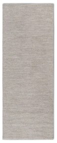 Bézs kézi szövésű gyapjúkeverék futószőnyeg 80x200 cm Pradesh Linen White – Elle Decoration