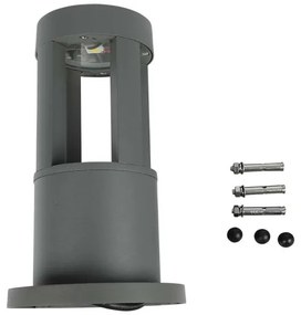 LED Kültéri lámpa LED/10W/230V 25cm 4000K IP65 szürke