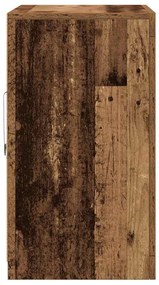 Oldalsó szekrény 2 pcs Régi fa 41 x 37 x 67 cm Faanyag