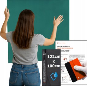 Öntapadós tapéta Vízálló Konyha Falra Tengeri Bútor Zöld