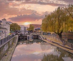 Poszter 60x50cm Regenta csatorna a Camden piacon, Assaf Frank