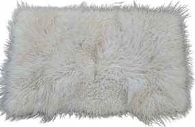 Juhbőr Island Szőnyeg Természetes Göndör Gyapjú