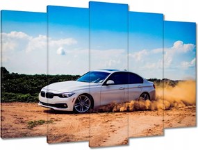 Vászonkép 70x50 Bmw Drift a homokban