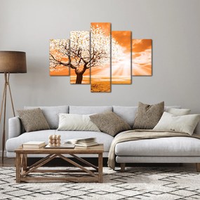 Narancssárga fa képe (150x105 cm)