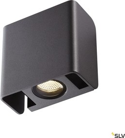 SLV 1002900 MANA Modern Kültéri Fali Lámpa Antracit LED IP65