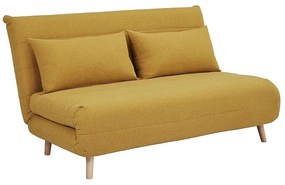 Spike II kanapé, sárga / natúr fa