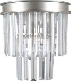 Fali Lámpa Ezüst Verdes ITALUX-WL-44372-2A-SLVR-BRW
