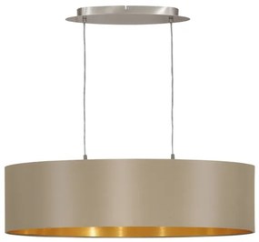 Eglo 31613 - MASERLO függeszték 2xE27/60W/230V, kábellel