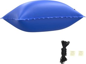 vidaXL Téli medence párna Kék 380 x 180 x 140 cm PVC