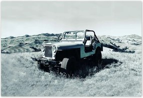 Poszterek 185x125 Jeep Wrangler Retro fotó