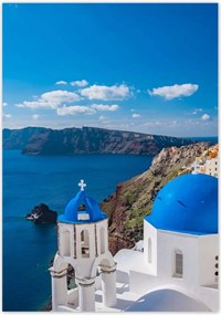 Poszterek 70x100 Santorini