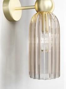 Maytoni MOD302WL-02CG - Fali lámpa ANTIC 2xE14/40W/230V arany/bézs