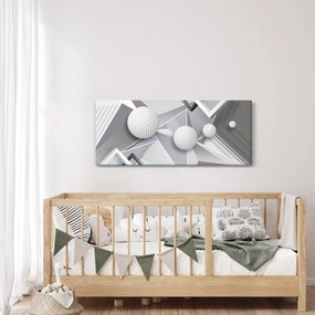 Geometriai absztrakt kép (120x50 cm)