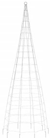 hideg fehér LED karácsonyfa zászlórúdra 550 LED 300 cm