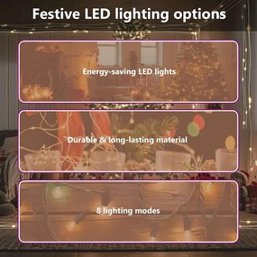 meleg fehér fényű LED-szalag 300 LED-el 30 m