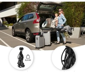 KINDERKRAFT - Babakocsi TIK Stone szürke