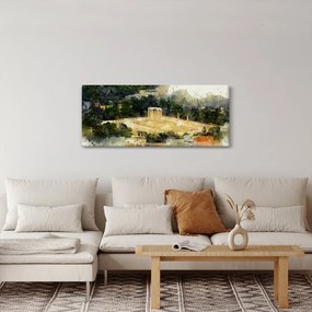 Kép - Zeusz temploma, Athén, Görögország (120x50 cm)