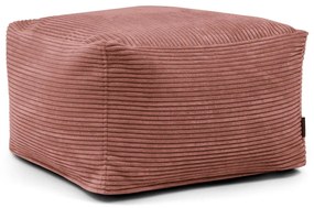 Téglavörös kordbársony babzsákfotel Softbox MooG – SLOWDOWN