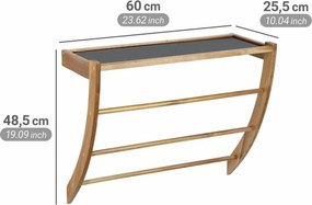 Wenko Fürdőszoba polc akáciából készült rúddalFONDI