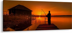 Halász képe (120x50 cm)