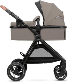 KINDERKRAFT - Kombinált babakocsi 3in1 ESME Sand bézs + autósülés MINK PRO