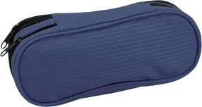 Real Madrid Blue 2 rekeszes tolltartó 23 cm