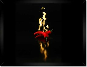 Poszterek keretben 40x30 Forró paprika