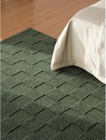 Sötétzöld kézi szövésű gyapjú szőnyeg 200x300 cm Scala – Villeroy&amp;Boch