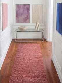 Sötét rózsaszín kézi szövésű buklé futószőnyeg 80x200 cm Notting Hill Portobello – Ted Baker