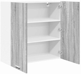 Függő szekrény Riga Szürke Sonoma 80 x 31 x 80 cm Faanyag