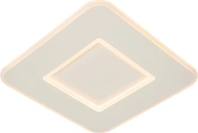 LUCIDE 44111-24-31 AXELLE Négyzetes Mennyezeti Lámpa Fehér LED IP20