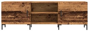 antik fa színű szerelt fa TV-szekrény 150 x 30 x 50 cm