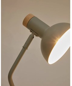 Mentazöld asztali lámpa fém búrával (magasság 37 cm) Katia – Kave Home
