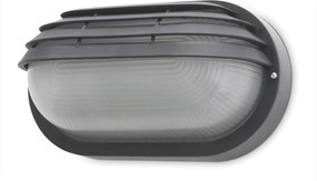 NOVOLUX 107G-G05X1A-04 FAR Modern Kültéri Fali Lámpa Antracit E27 IP44