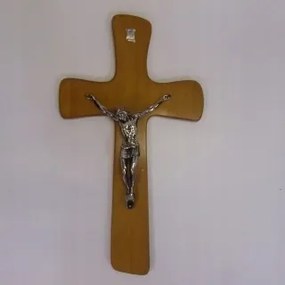 Fa akasztós kereszt h50cm Mahagóni (No1)