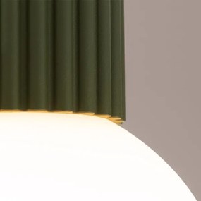 Sollux SL.1723 - Fürdőszobai mennyezeti lámpa HALO 1xG9/8W/230V IP44 zöld