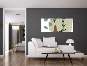 Kép - Virágok vázában N⁰2 (120x50 cm)